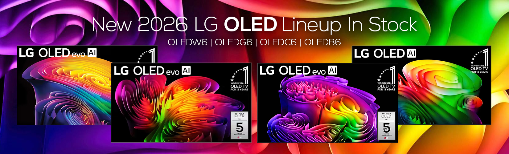 LG 2026 OLED TV Lineup